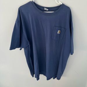 Navy Blue Carhartt T shirt